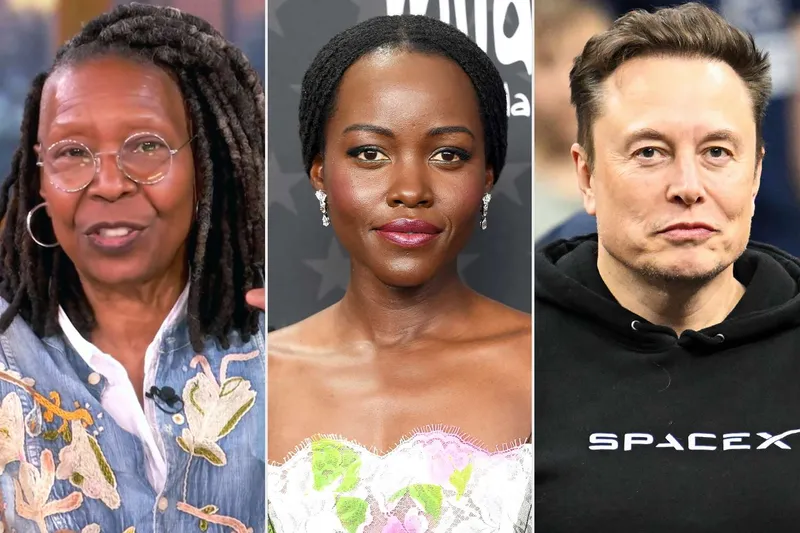 Whoopi Goldberg Torches Elon Musk Over Lupita Nyong'o Casting Backlash: 'Check Your Reflection First'