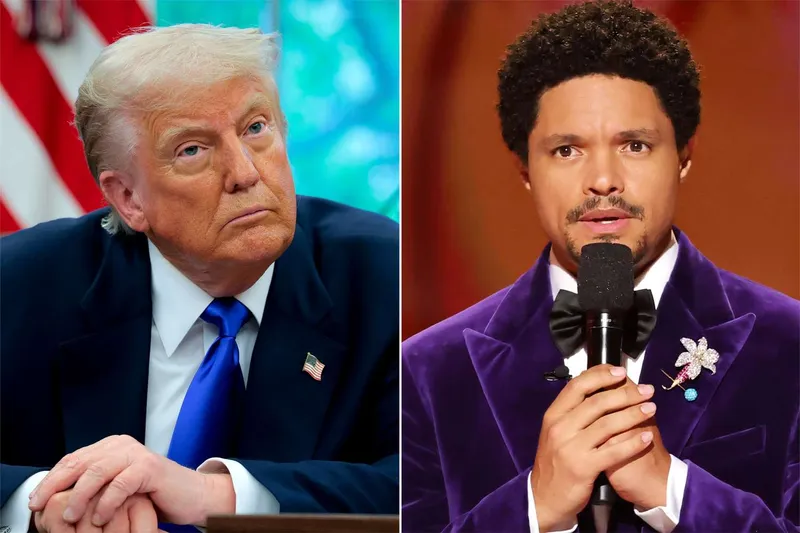 Trump Threatens Trevor Noah With 'Entertaining' Lawsuit Over Grammy Epstein Joke - Legal Showdown Looms