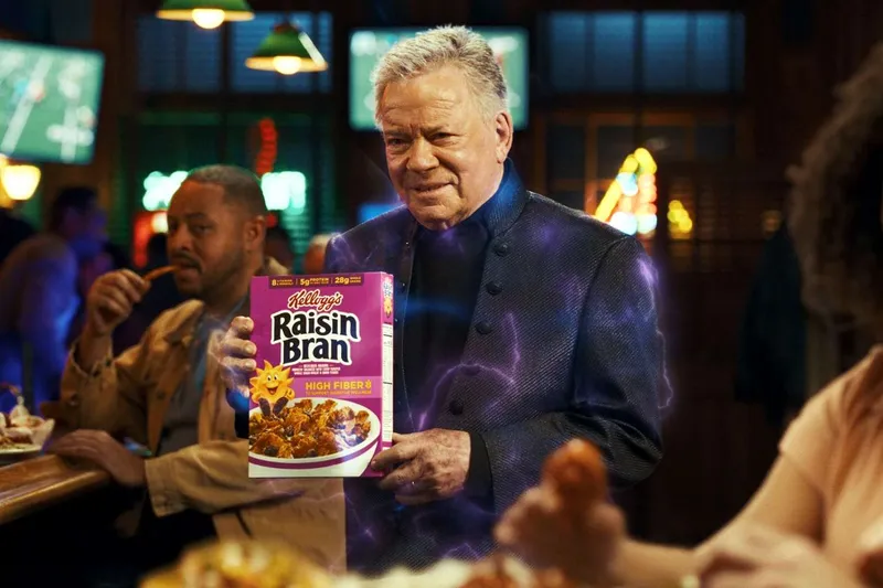 Shatner's Shocking Super Bowl Secret: How Childhood Name-Taunting Led to Bold Cereal Ad