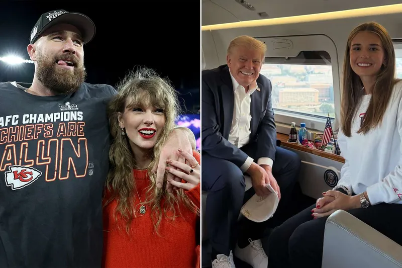 Travis Kelce's Golf Course Chat with Trump's Granddaughter Ignites Political Firestorm Amid Taylor Swift Feud