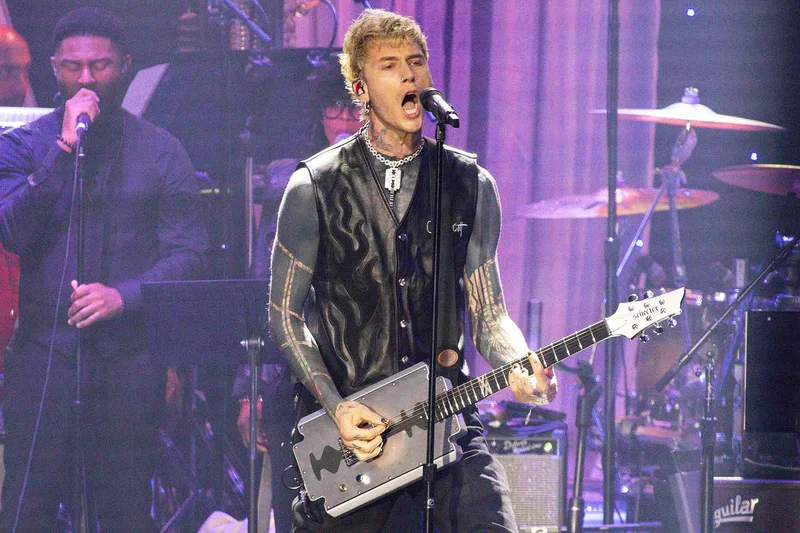 MGK's London Stage Mishap Goes Viral: Fan's Fall Earns 'Coolest Thing Ever' Praise and Special Gift