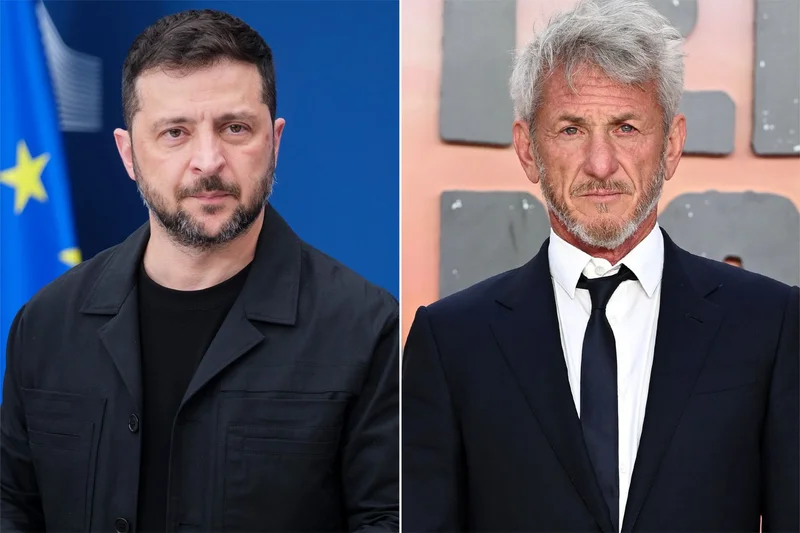 Sean Penn Skips Oscars for Ukraine Visit, Zelenskyy Hails Him as 'True Friend'